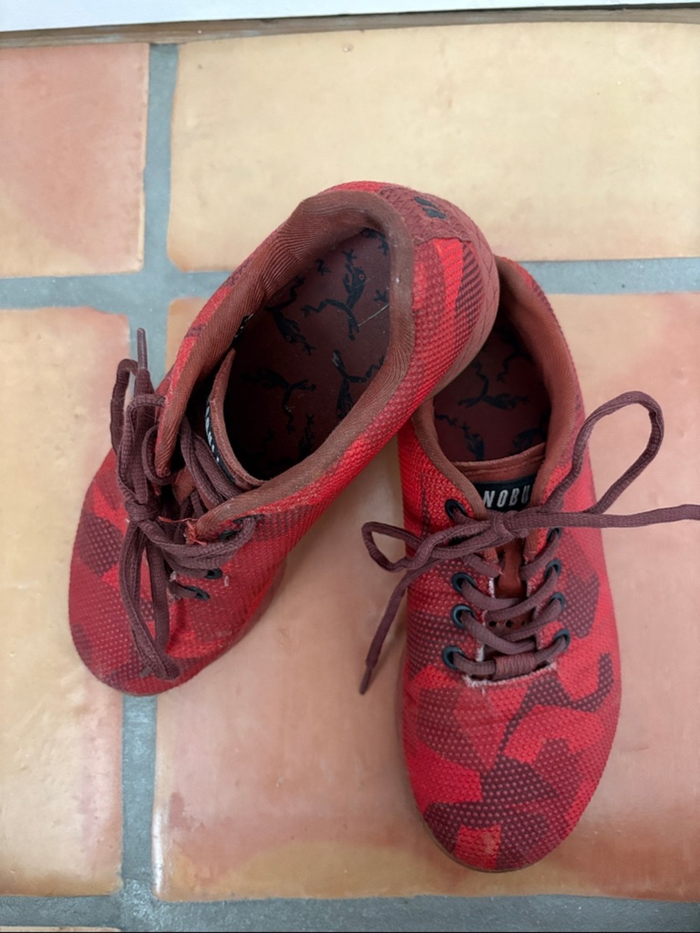 NOBULL Red Camo GumTrainers - Picture 2 of 5